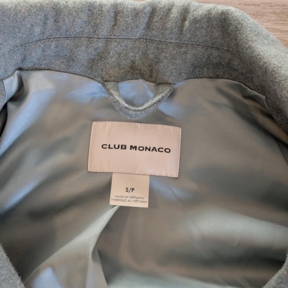 Double Breasted Wool Coat - Picture 3 of 4